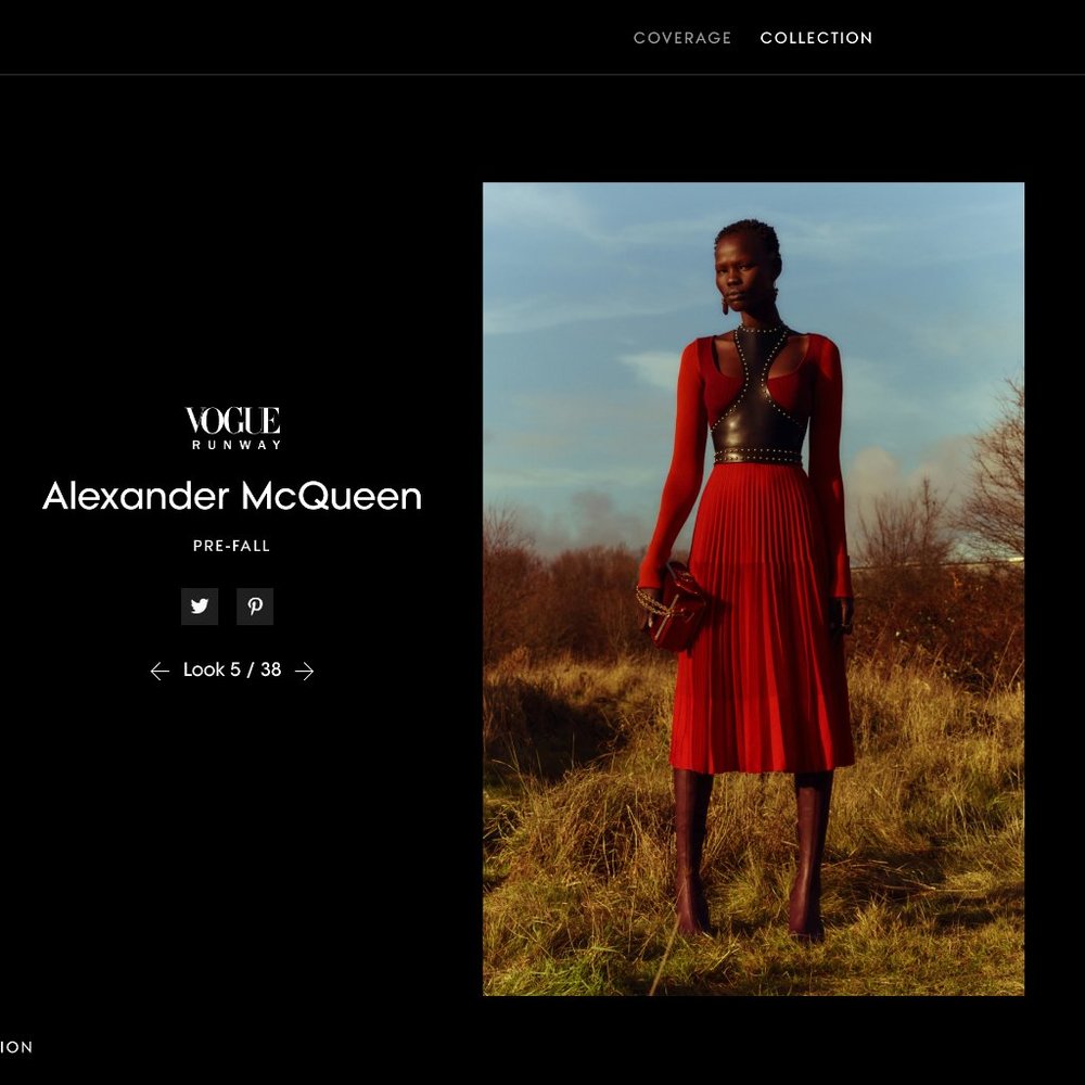 New Alexander McQueen $2395 Gold Studded Lamb Leather Runway Harness Top - Picture 2 of 13
